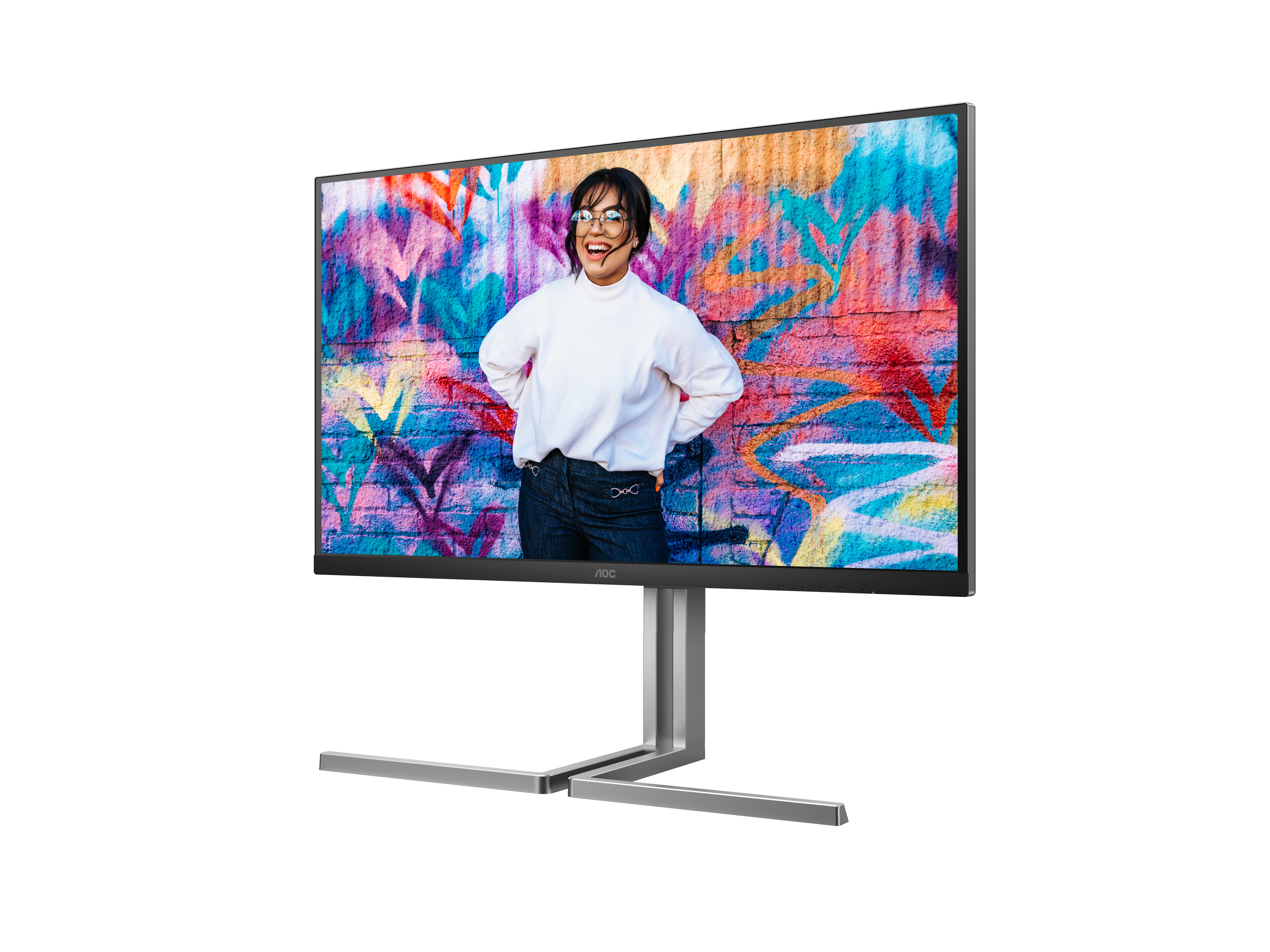 AOC - Monitor AOC Graphic Pro 32" U32U3CV Nano IPS 4K 60Hz USB-C (PD90W) DisplayHDR 400