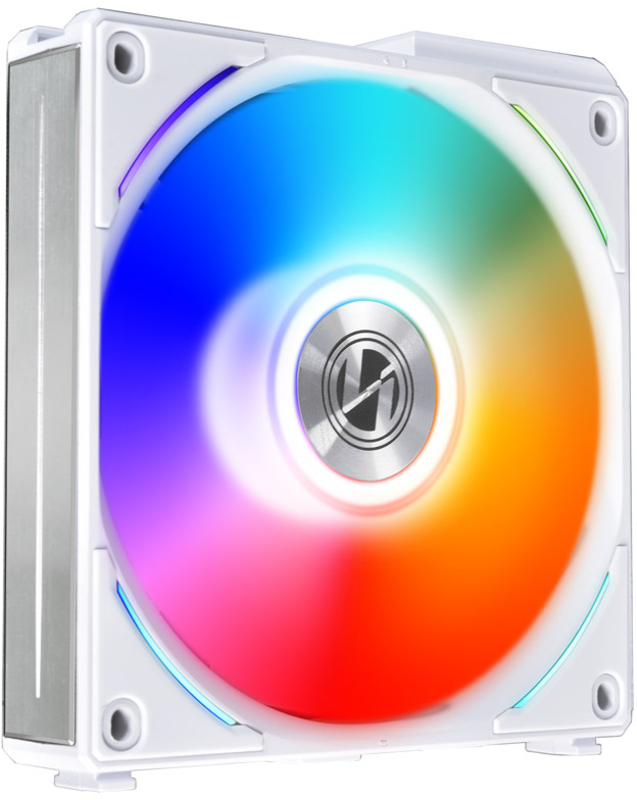 Lian Li - Ventoinha Lian Li UNI AL120 RGB PWM Branco 120mm (Pack 3)