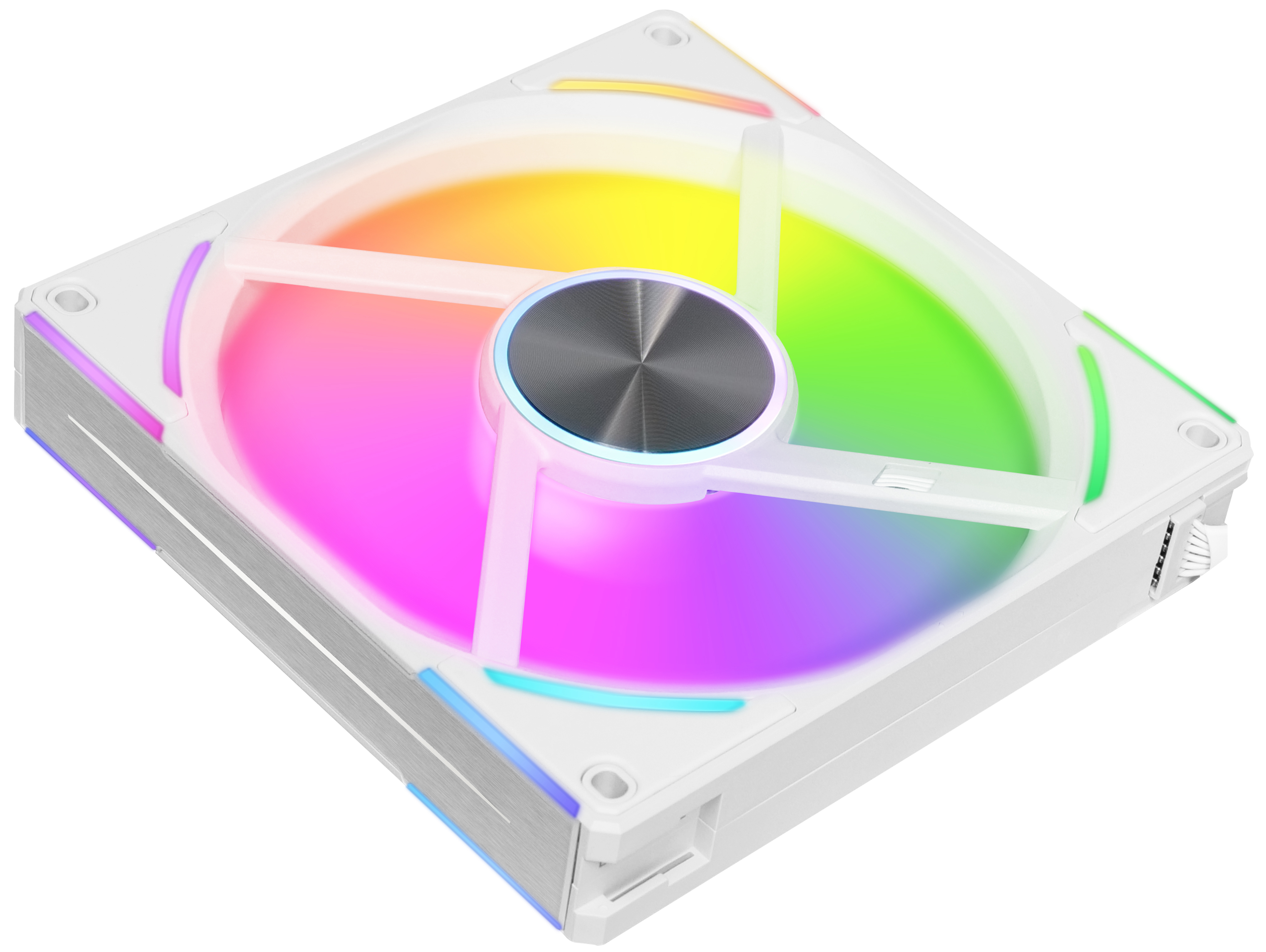 Lian Li - Ventoinha Lian Li UNI AL140 V2 RGB PWM Branco 140mm