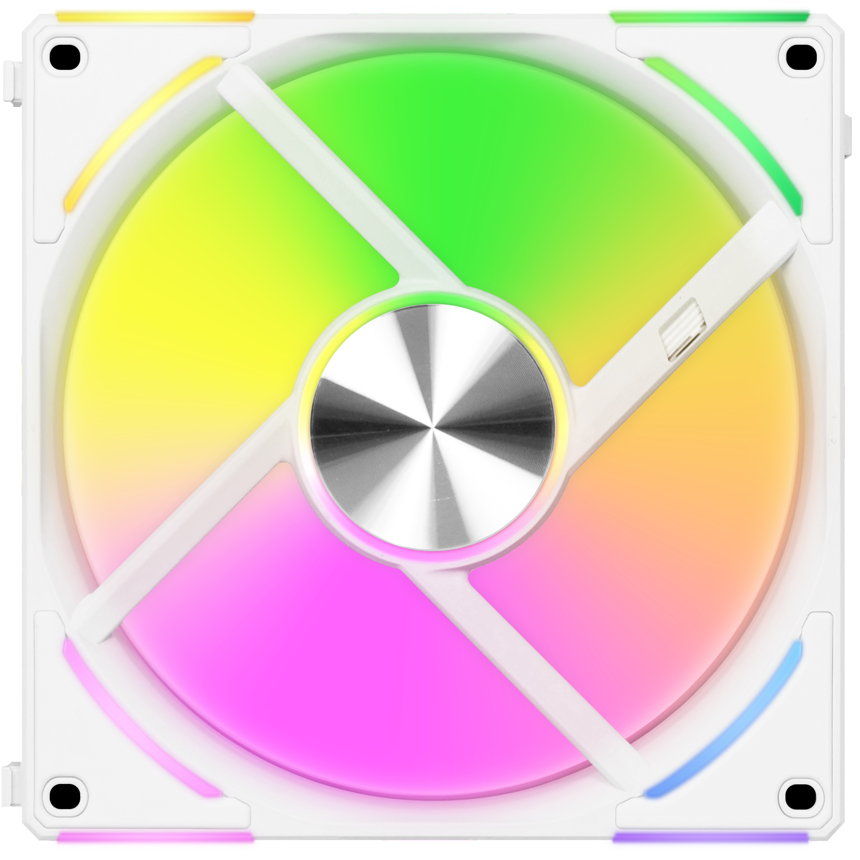 Lian Li - Ventoinha Lian Li UNI AL140 V2 RGB PWM Branco 140mm