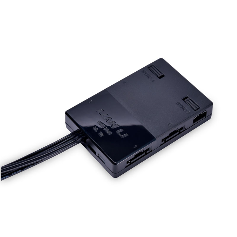 Lian Li - Ventoinha Lian Li UNI SL120 V2 RGB PWM Preto 120mm (Pack 3)