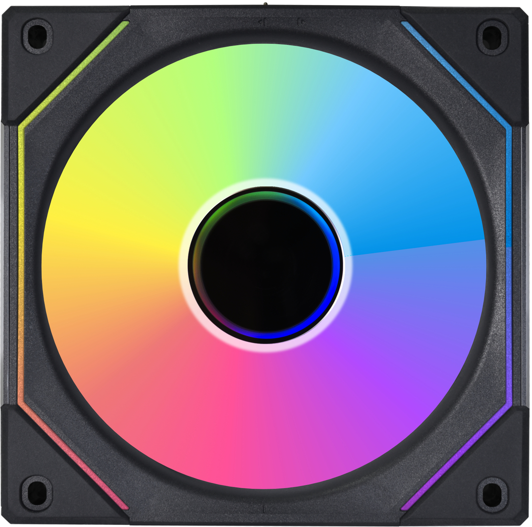 Lian Li - Ventoinha Lian Li UNI FAN SL120 Infinity RGB PWM Preto 120mm