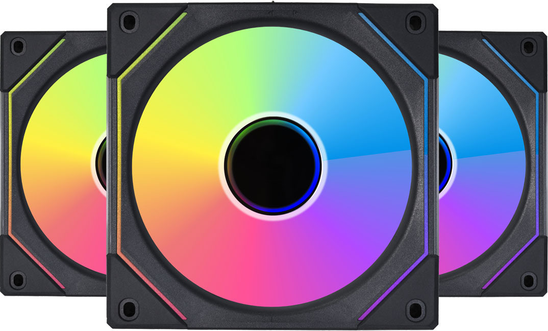Picture of Picture of Ventoinha Lian Li UNI FAN SL120 Infinity RGB PWM Preto 120mm (Pack 3)