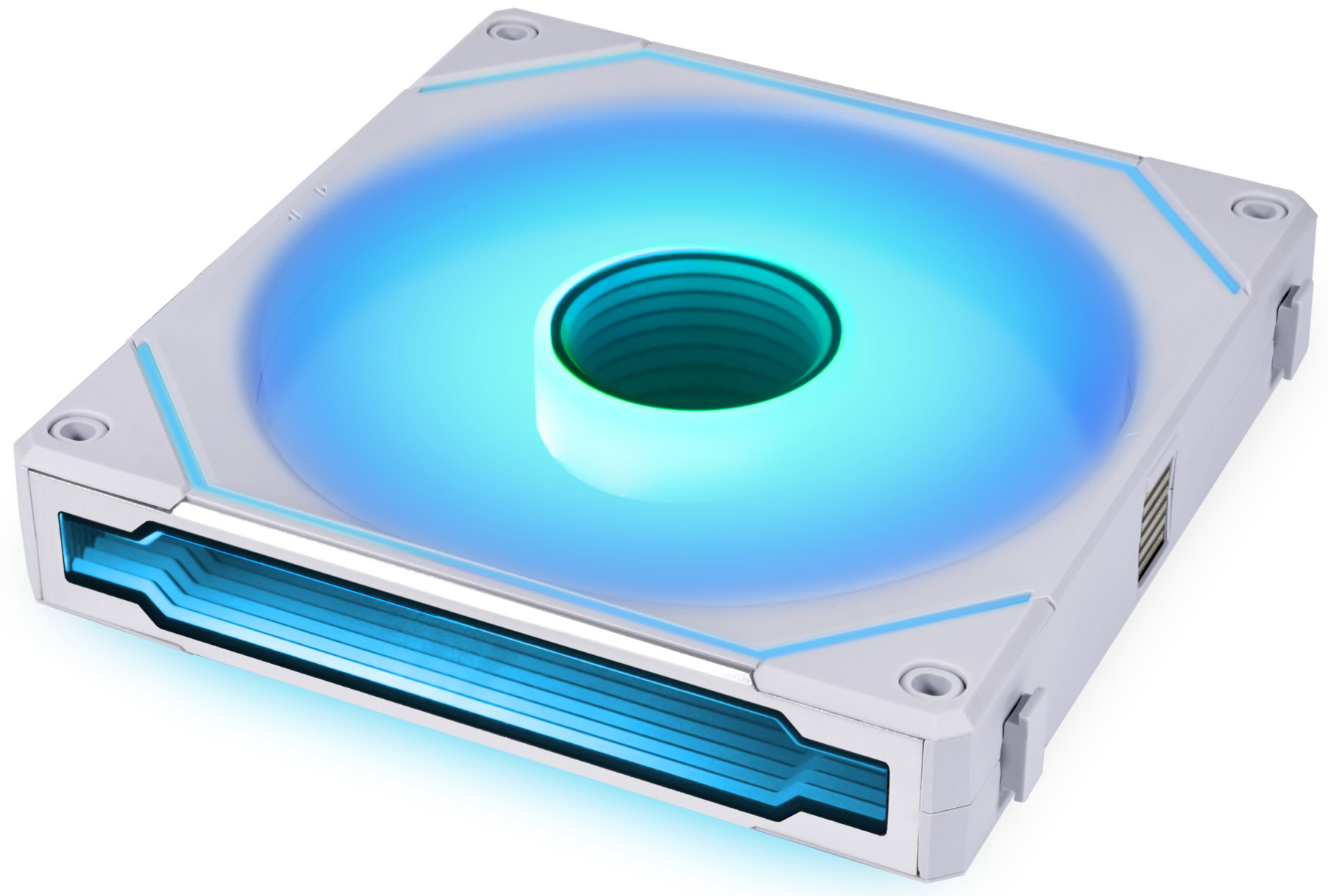Lian Li - Ventoinha Lian Li UNI FAN SL140 Infinity RGB PWM Branco 140mm