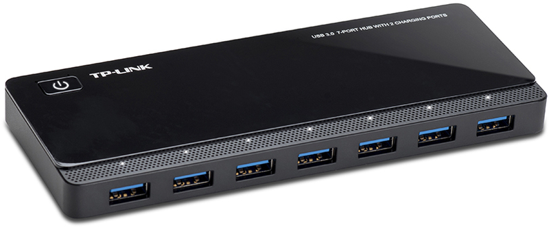 TP-Link - Hub USB TP-Link 7 Portas USB 3.0 2x 2.4A Smart Charging