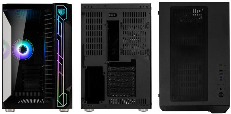Kolink - Caixa ATX Kolink Unity Code X ARGB Vidro Temperado Preto