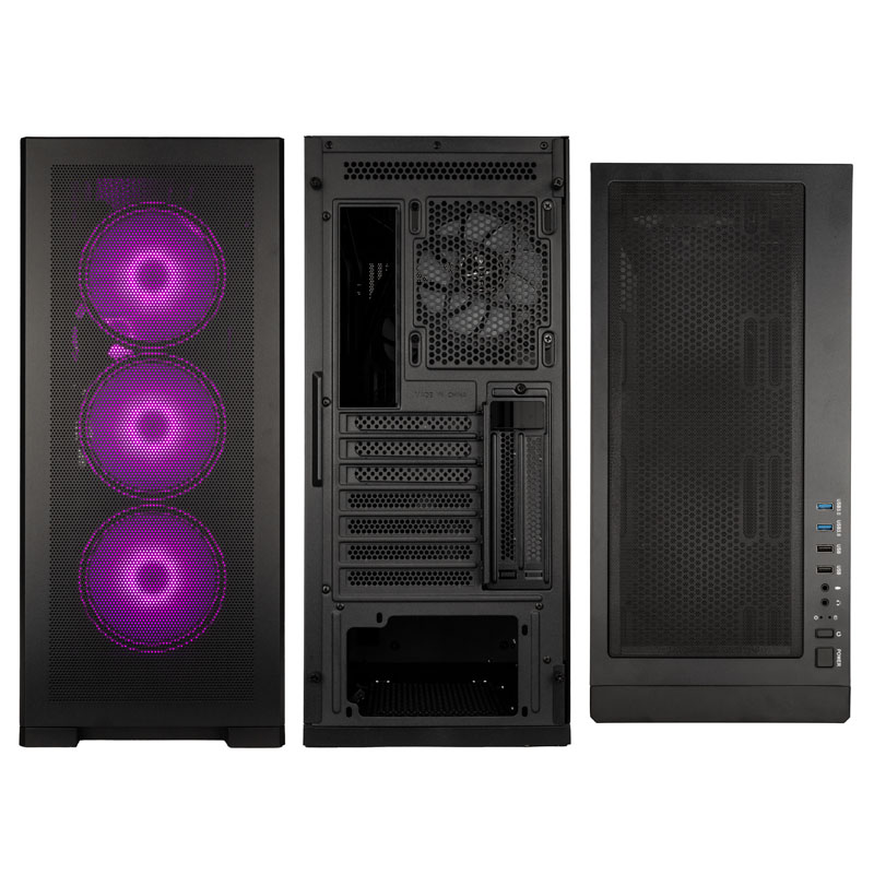 Kolink - Caixa ATX Kolink Unity Meshbay ARGB Preto