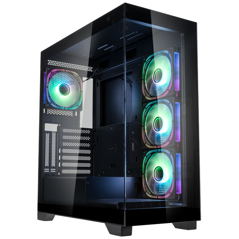Kolink - Caixa ATX Showcase Kolink Unity Peak ARGB Preto