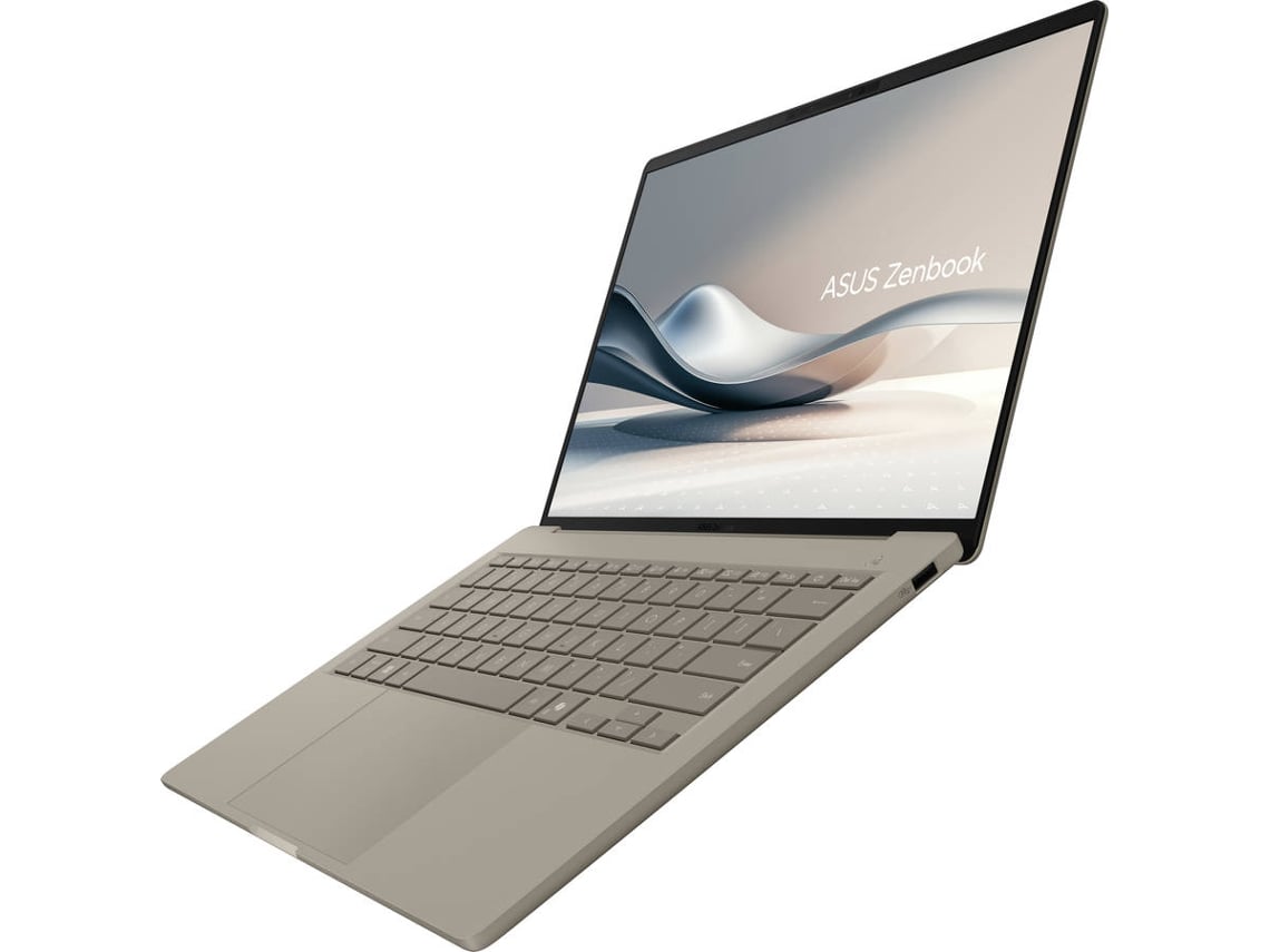 Asus - Portátil ASUS Zenbook A14 UX3407QA 14" Snapdragon X1 32GB DDR5 1TB OLED W11 Pro