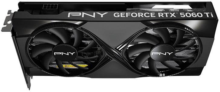 PNY - Gráfica PNY GeForce® RTX 5060 Ti Dual Fan OC 16GB GDDR7 DLSS4
