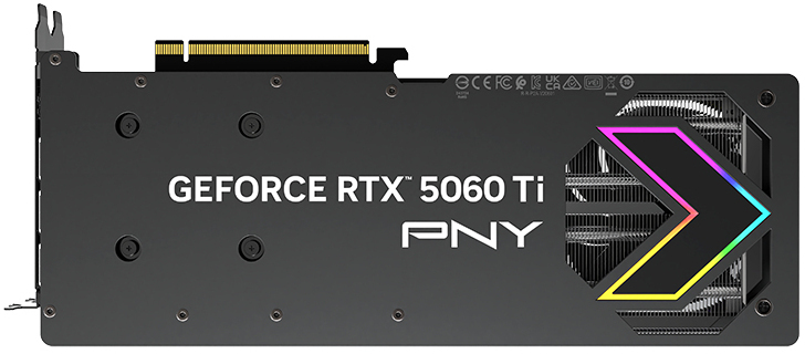 PNY - Gráfica PNY GeForce® RTX 5060 Ti Gaming RGB Triple Fan OC 16GB GDDR7 DLSS4