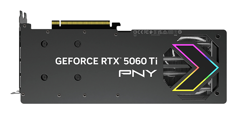 PNY - Gráfica PNY GeForce® RTX 5060 Ti Gaming RGB Triple Fan OC 8GB GDDR7 DLSS4