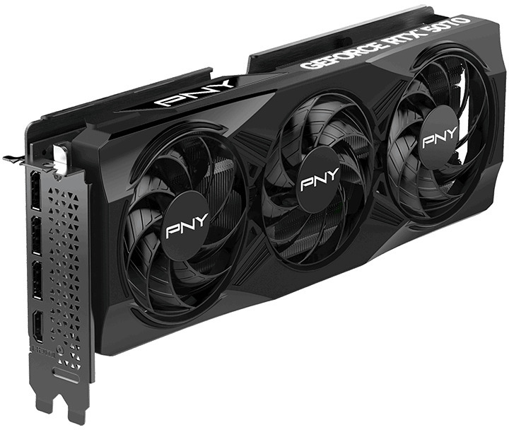 PNY - Gráfica PNY GeForce® RTX 5070 Gaming Triple Fan OC 12GB GDDR7 DLSS4