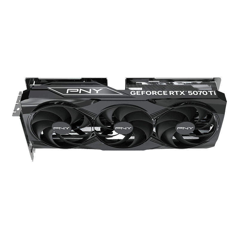 PNY - Gráfica PNY GeForce® RTX 5070 Ti Gaming Triple Fan Plus OC 16GB GDDR7 DLSS4