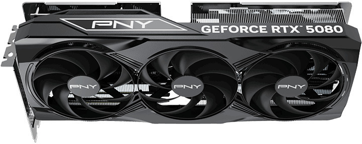 PNY - Gráfica PNY GeForce® RTX 5080 Gaming Triple Fan OC 16GB GDDR7 DLSS4