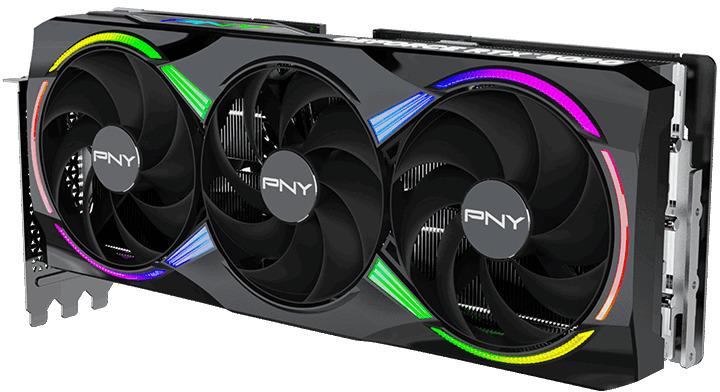 PNY - Gráfica PNY GeForce® RTX 5080 Gaming RGB Triple Fan OC 16GB GDDR7 DLSS4