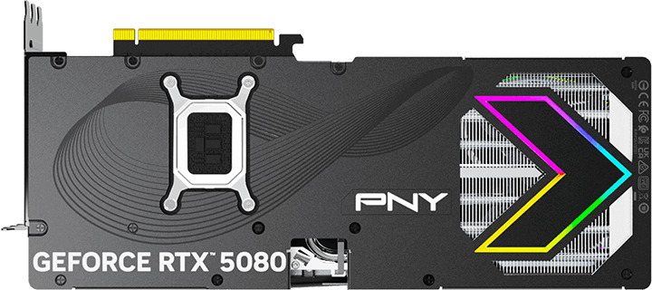 PNY - Gráfica PNY GeForce® RTX 5080 Gaming RGB Triple Fan OC 16GB GDDR7 DLSS4