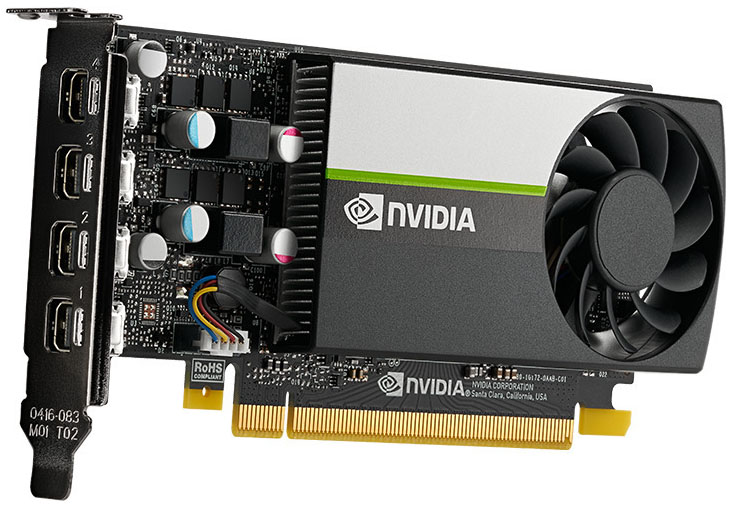 PNY - Gráfica PNY NVIDIA Quadro T1000 4GB GDDR6