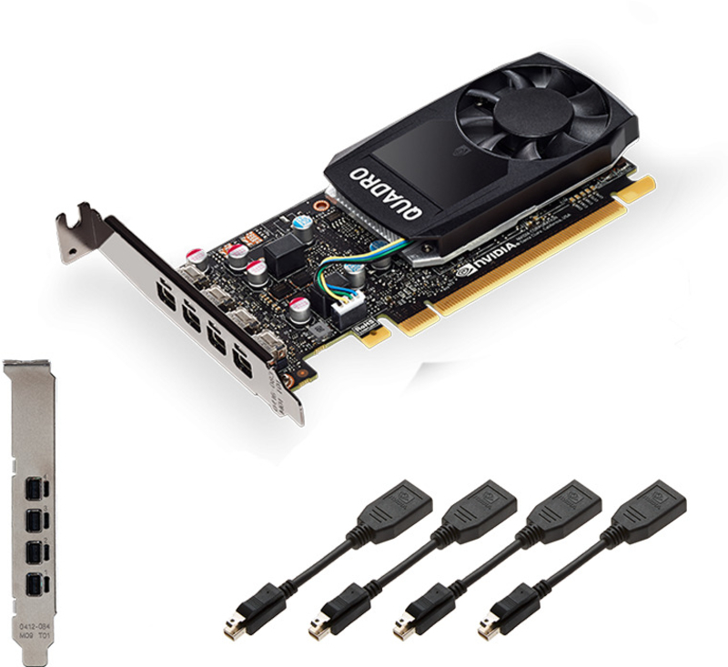 PNY - Gráfica PNY NVIDIA Quadro P1000 V2 DP 4GB GDDR5