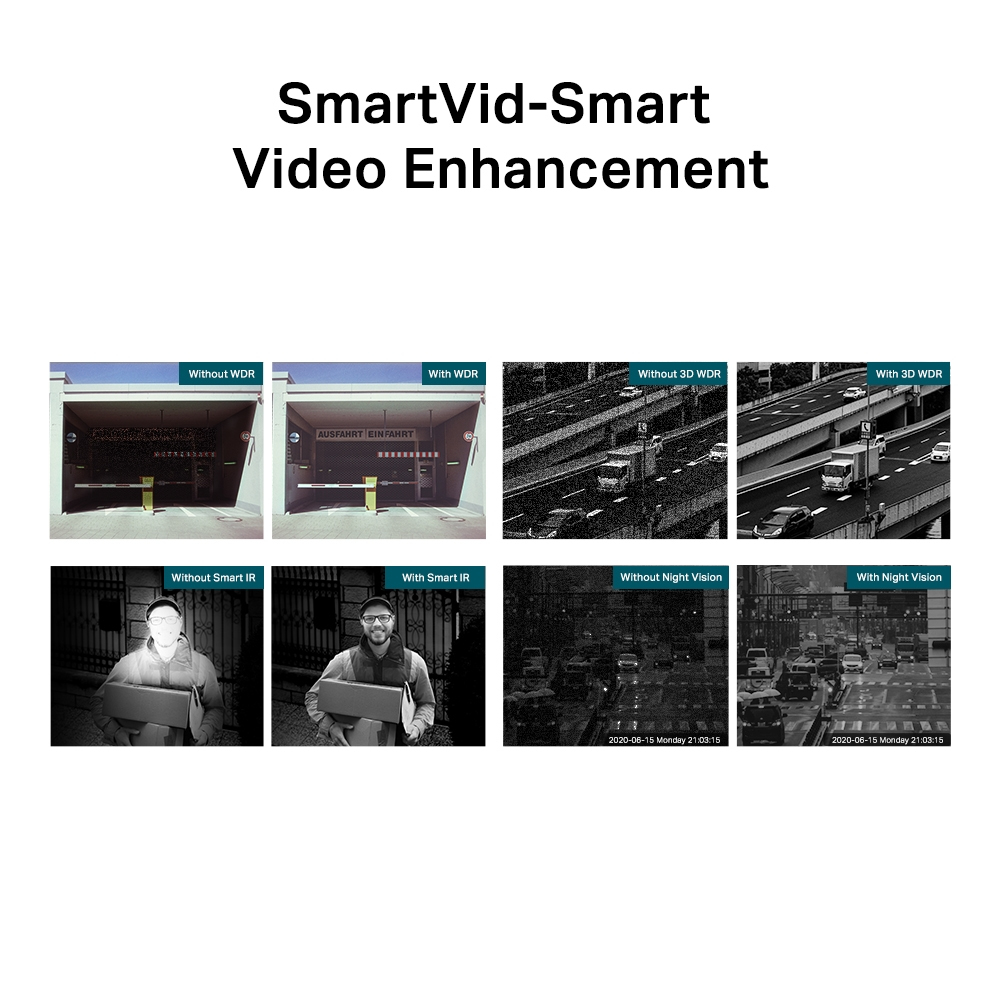 TP-Link - Câmara TP-Link  VIGI C240 2.8mm 4MP Full-Color PoE Dome QHD 1440p IP67