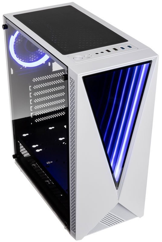 Kolink - Caixa ATX Kolink VOID RGB Vidro Temperado Branco