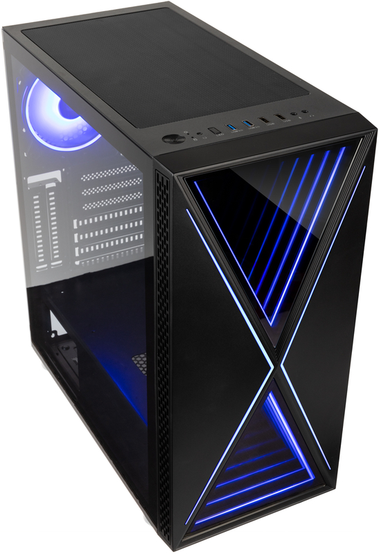 Kolink - Caixa ATX Kolink VOID X ARGB Vidro Temperado Preto