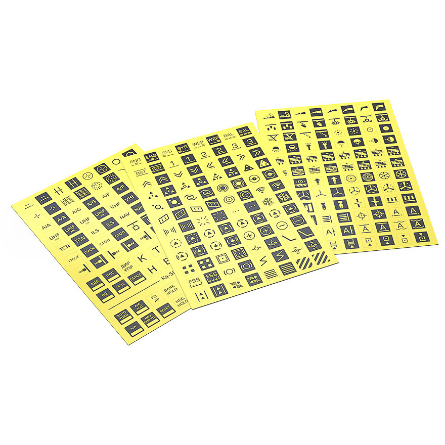 virpil-controls - Painel Controlo VIRPIL Universal Control Panel 2, 24 elementos