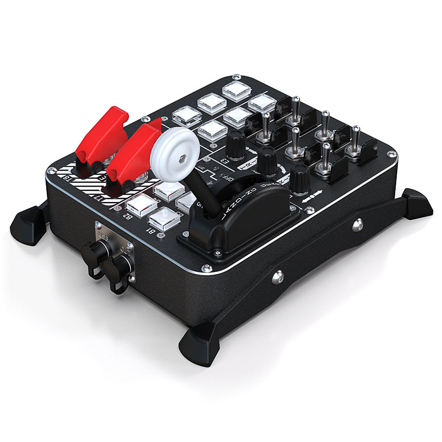 virpil-controls - Painel Controlo VIRPIL Universal Control Panel 2, 24 elementos