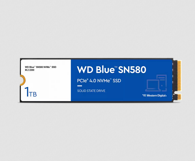 Picture of Picture of SSD Western Digital Blue SN580 1TB M.2 NVMe Gen 4 (4150/4150MB/s)