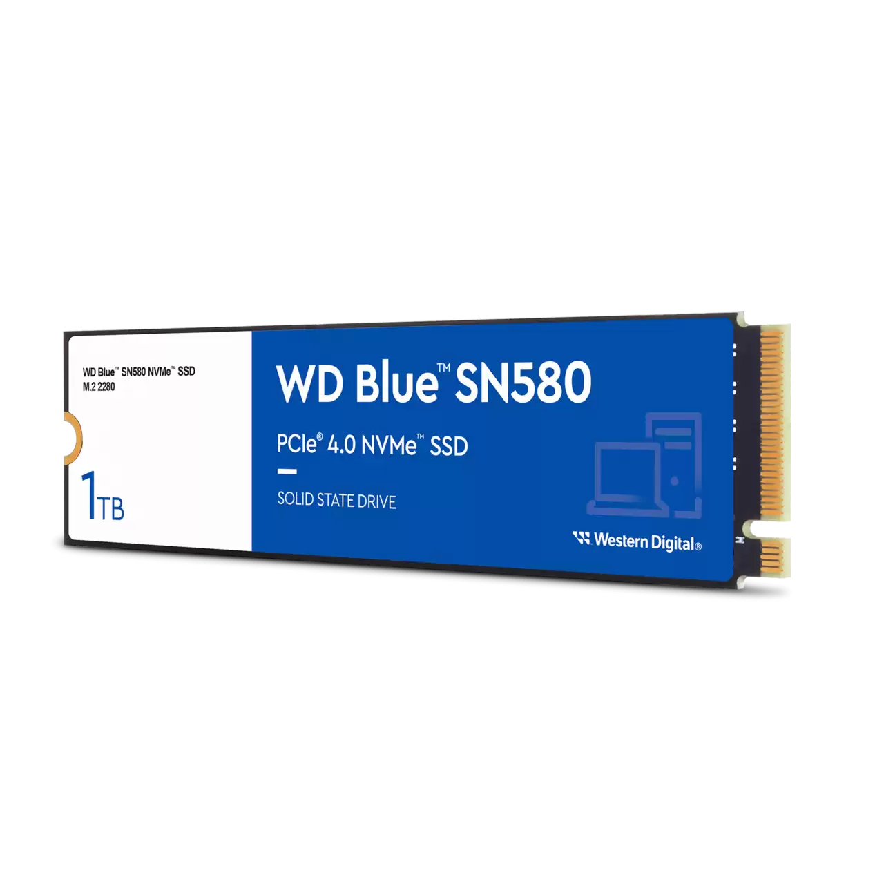 Picture of Picture of SSD Western Digital Blue SN580 1TB M.2 NVMe Gen 4 (4150/4150MB/s)