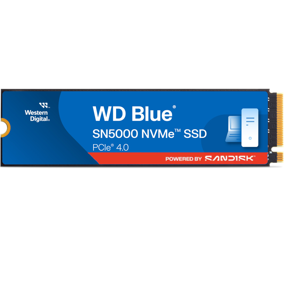Picture of Picture of Disco SSD Western Digital Blue SN5000 2TB Gen4 M.2 NVMe (5150/4850MB/s)