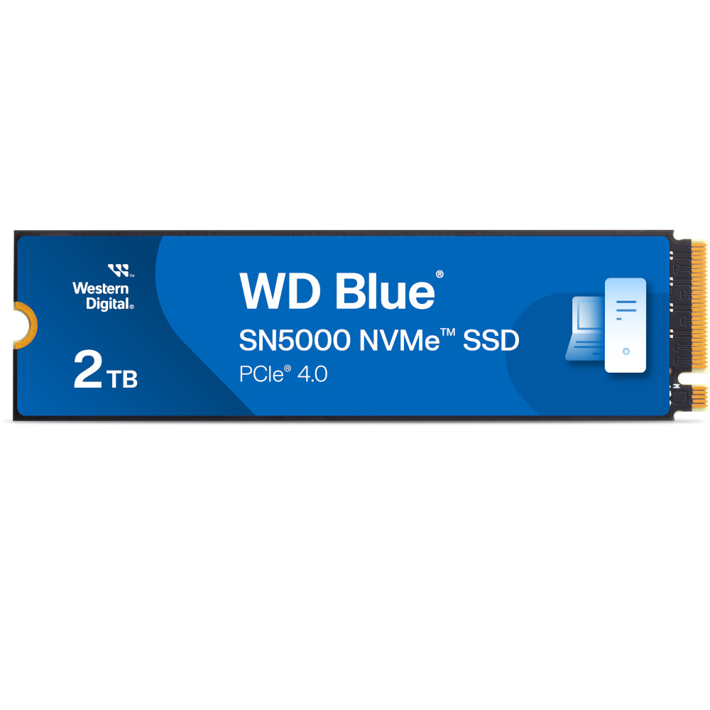 WD - Disco SSD Western Digital Blue SN5000 2TB Gen4 M.2 NVMe (5150/4850MB/s)