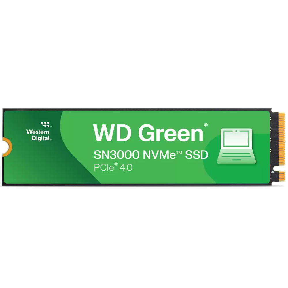 WD - Disco SSD Western Digital Green SN3000 2TB Gen4 M.2 NVMe (5000/4200MB/s)