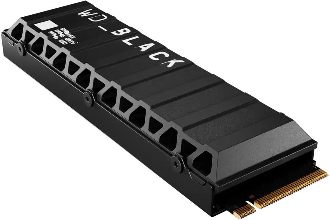 Picture of Picture of SSD Western Digital Black SN850X 4TB Heatsink Gen4 M.2 NVMe (7300/6600MB/s)