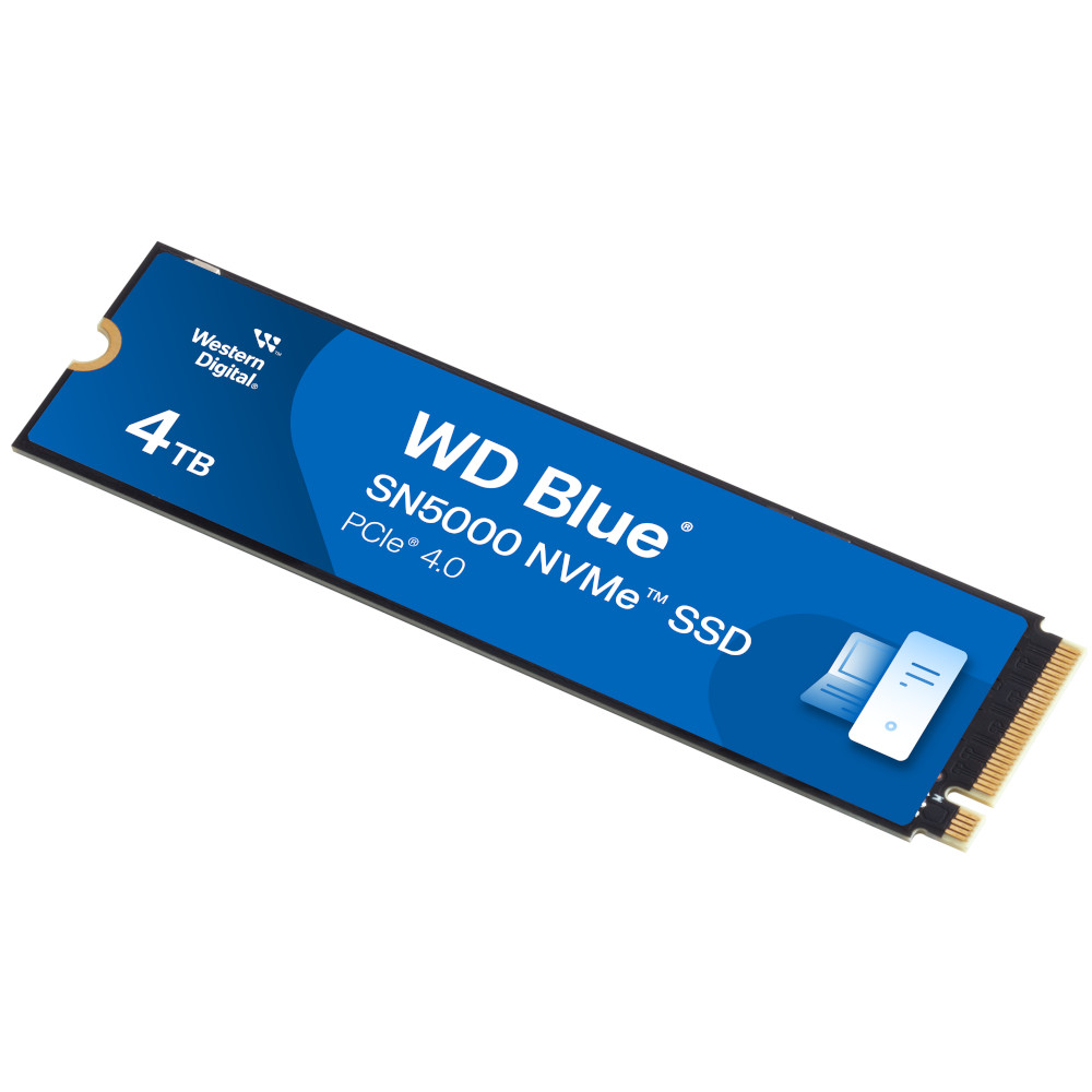 WD - Disco SSD Western Digital Blue SN5000 4TB Gen4 M.2 NVMe (5500/5000MB/s)