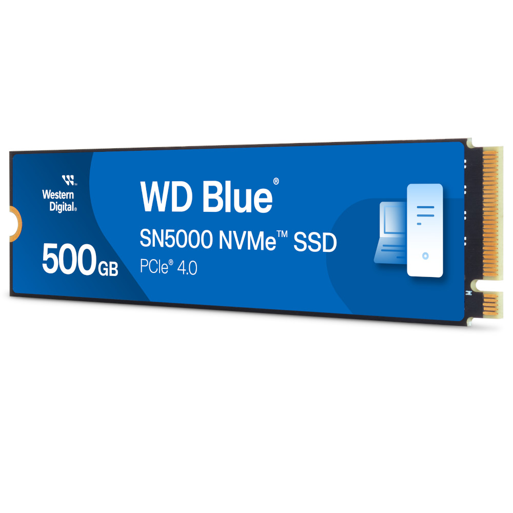 WD - Disco SSD Western Digital Blue SN5000 500GB Gen4 M.2 NVMe (5000/4000MB/s)