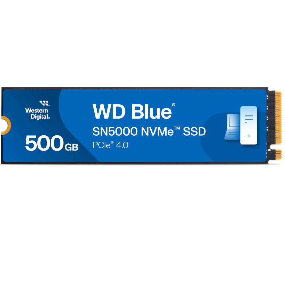 WD - Disco SSD Western Digital Blue SN5000 500GB Gen4 M.2 NVMe (5000/4000MB/s)