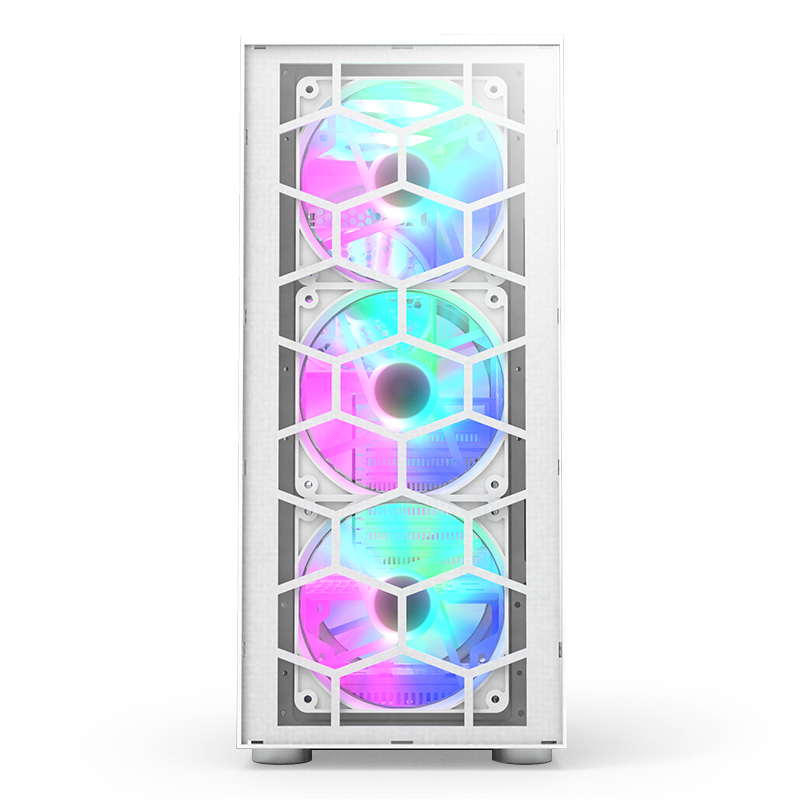 Picture of Picture of Caixa ATX Montech X3 Glass RGB Vidro Temperado Branco