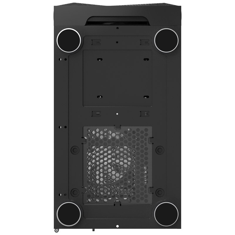 Montech - Caixa ATX Montech X3 Mesh RGB Vidro Temperado Preto