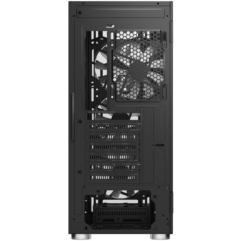 Montech - Caixa ATX Montech X3 Mesh RGB Vidro Temperado Preto