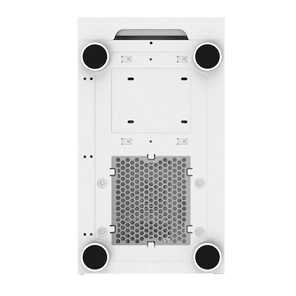 Montech - Caixa ATX Montech X3 Mesh RGB Vidro Temperado Branco