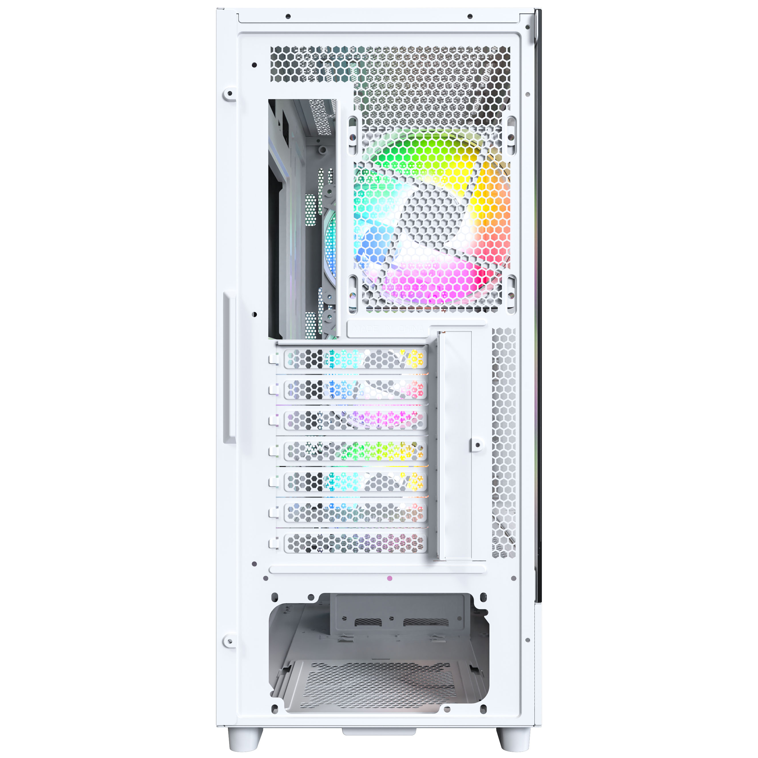 Montech - Caja ATX Montech X5 ARGB Blanco