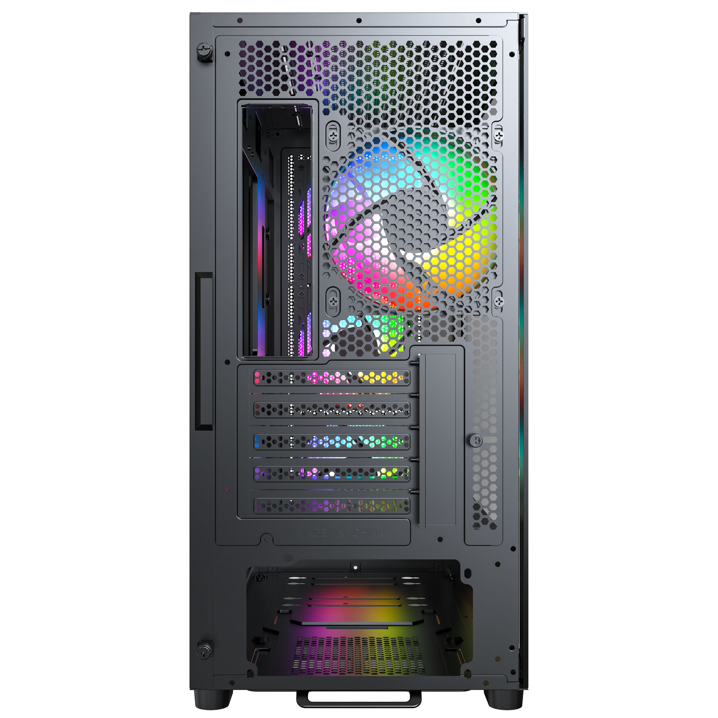 Montech - Caja Micro-ATX Montech X5M ARGB Negro