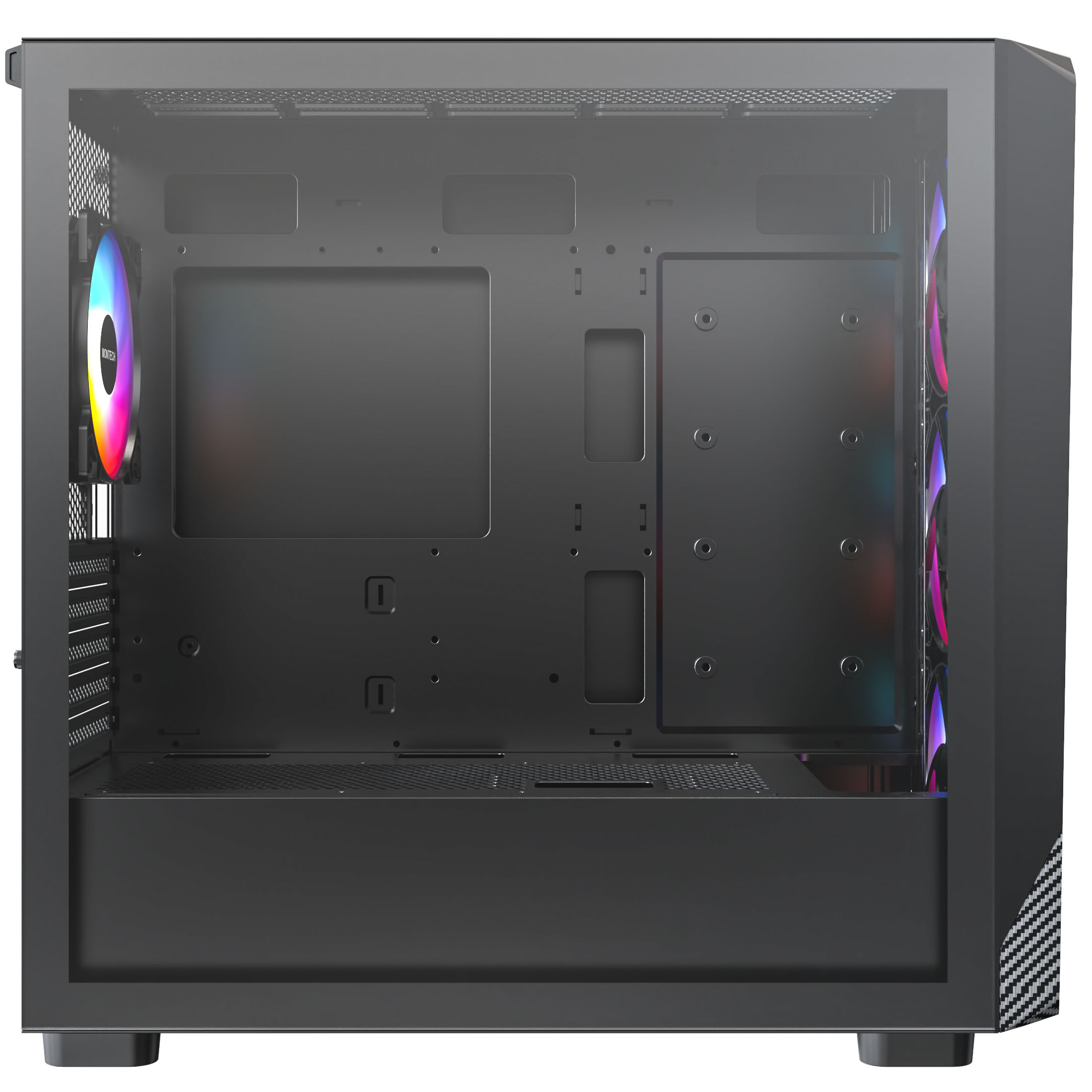Montech - Caja Micro-ATX Montech X5M ARGB Negro