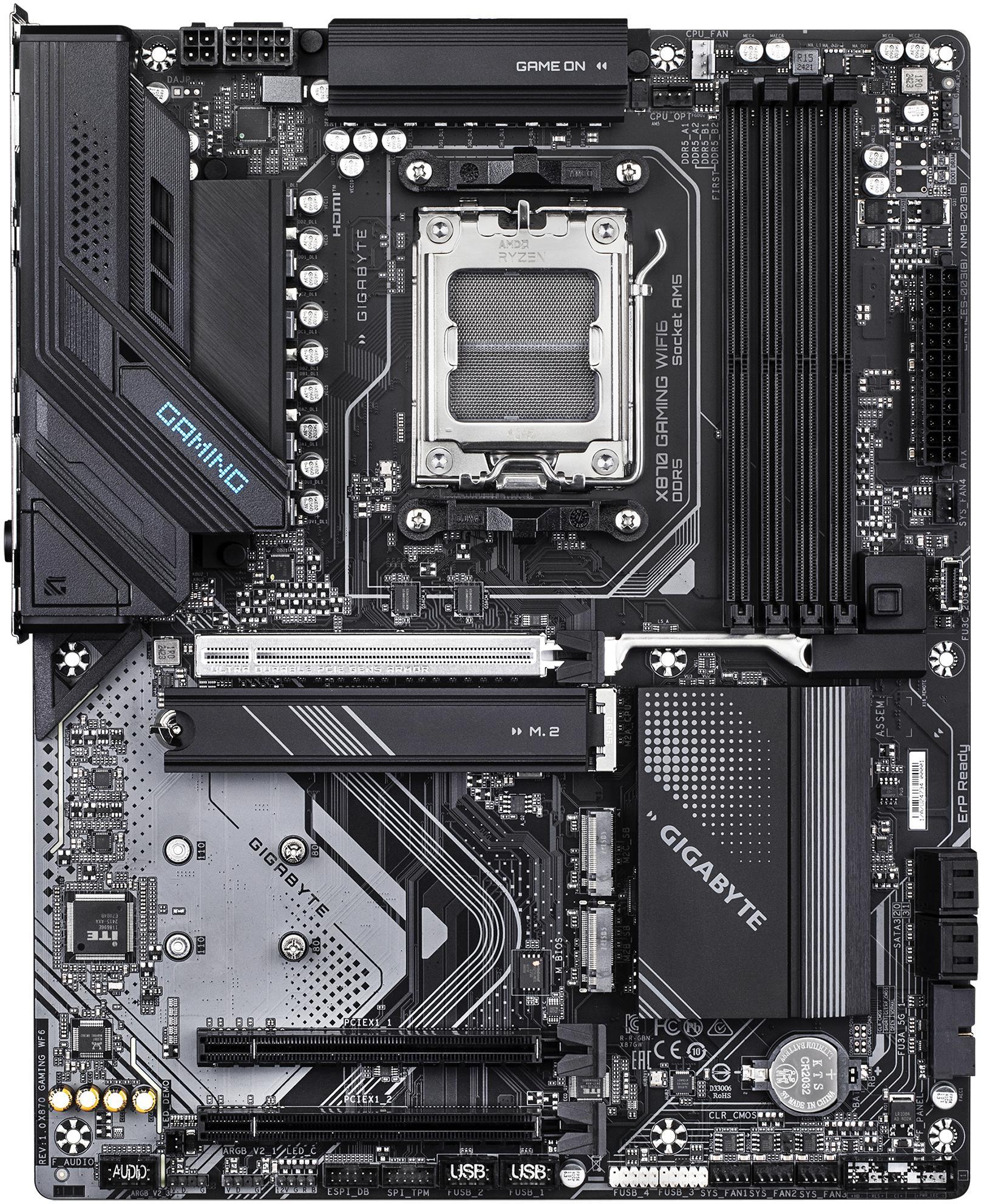 Picture of Picture of Motherboard Gigabyte X870 Gaming WiFi6