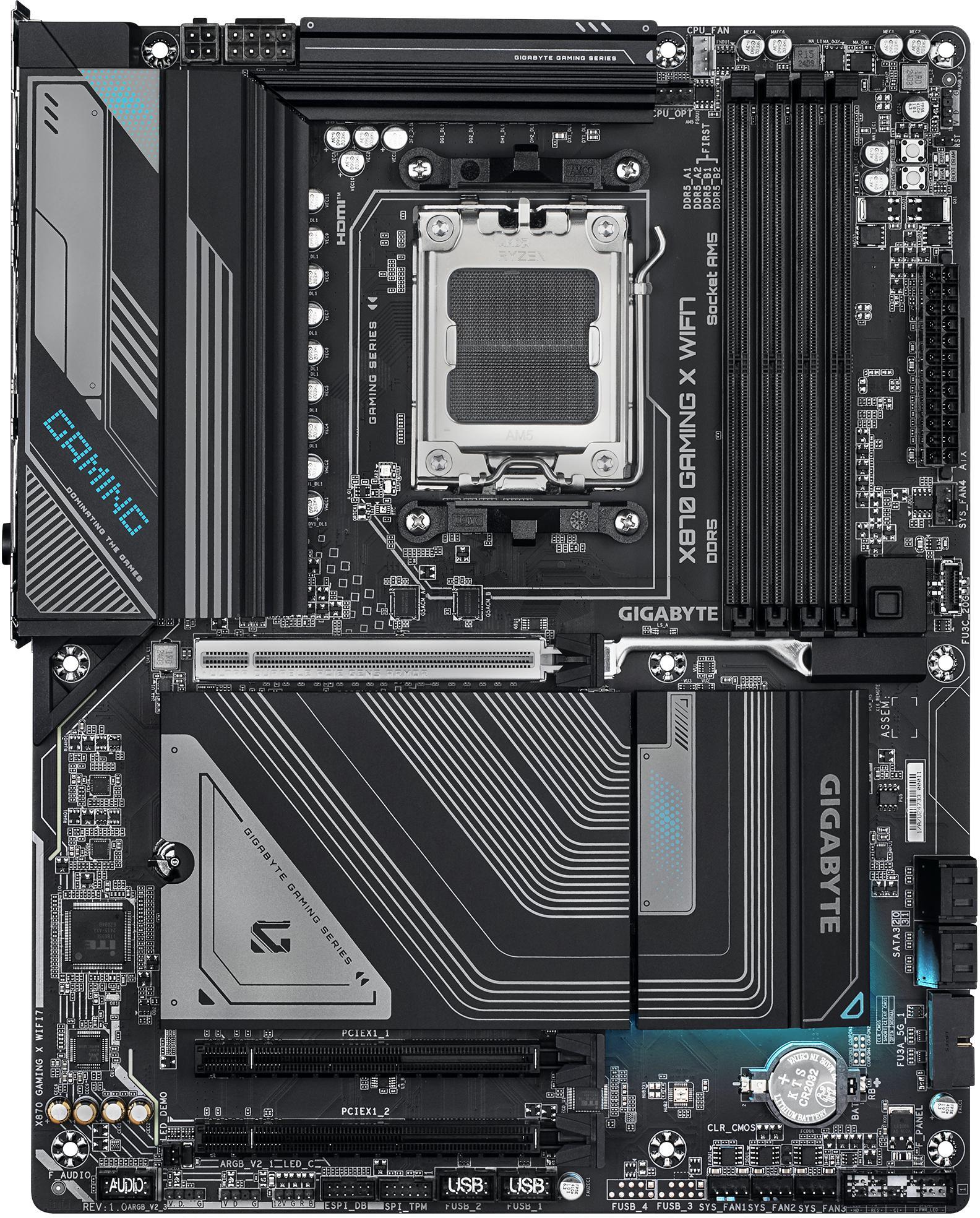 Picture of Picture of Motherboard Gigabyte X870 Gaming X WiFi7