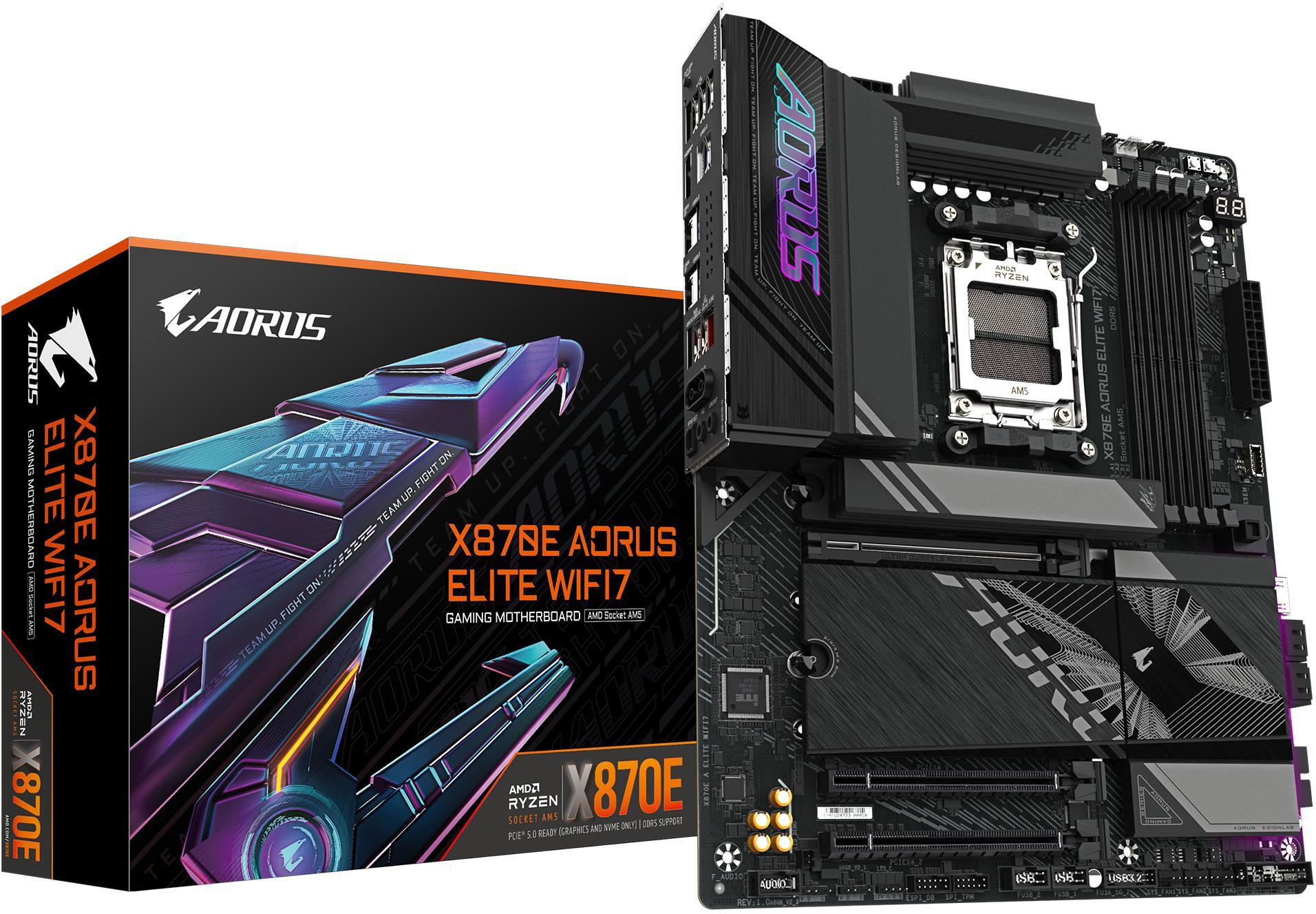Picture of Picture of Motherboard Gigabyte X870E Aorus Elite WiFi7