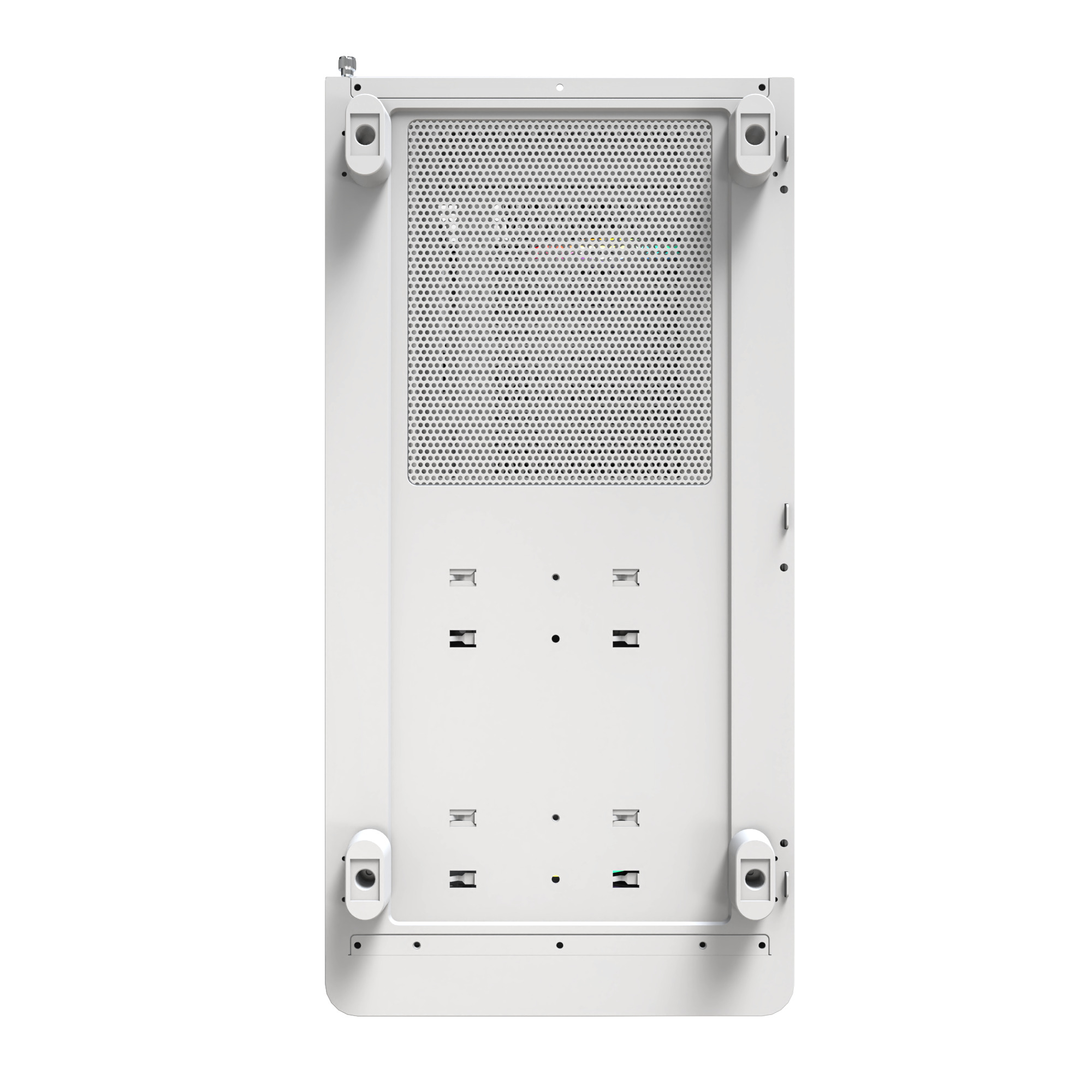 Montech - Caixa ATX Montech XR RGB Vidro Temperado Branco/Madeira