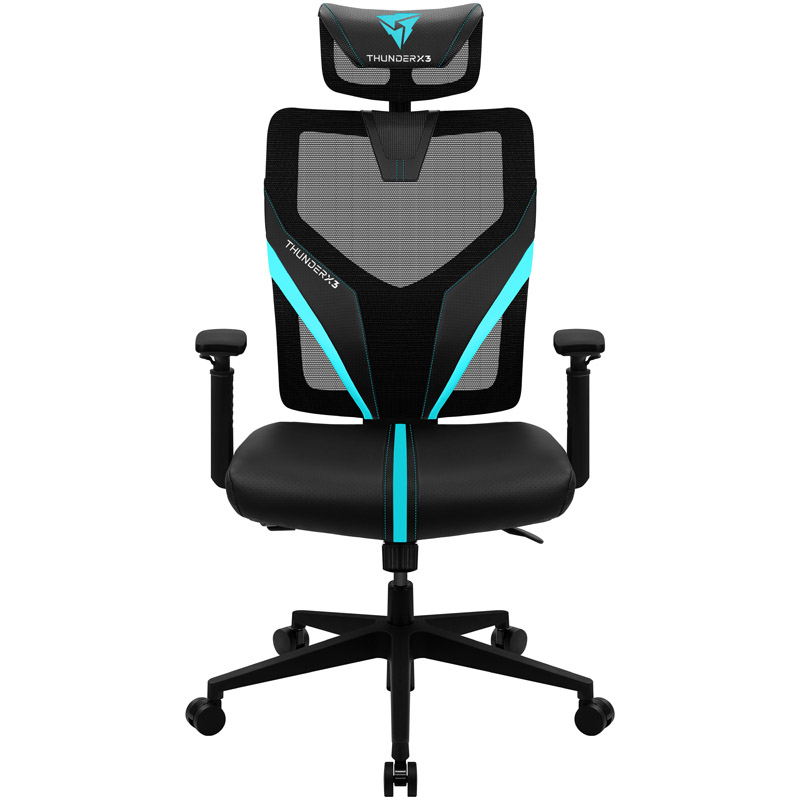 ThunderX3 - Cadeira Gaming Ergonomica ThunderX3 YAMA 1 - Preto/Turquesa