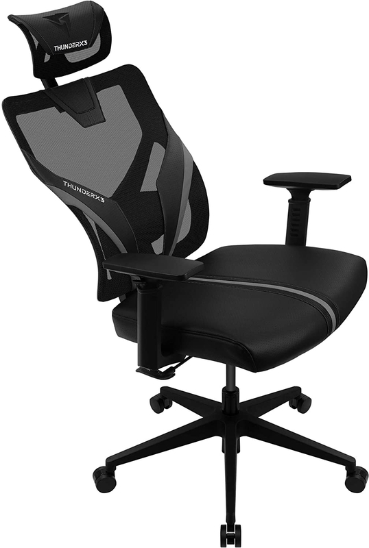 ThunderX3 - Cadeira Gaming Ergonomica ThunderX3 YAMA 1 - Preto / Preto